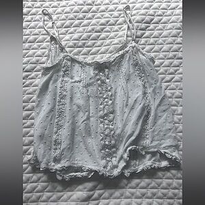 White tank top size small